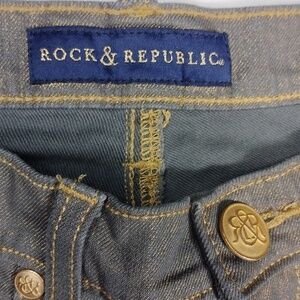 Rock & Republic women's yellowish/green tone jeans size 6M